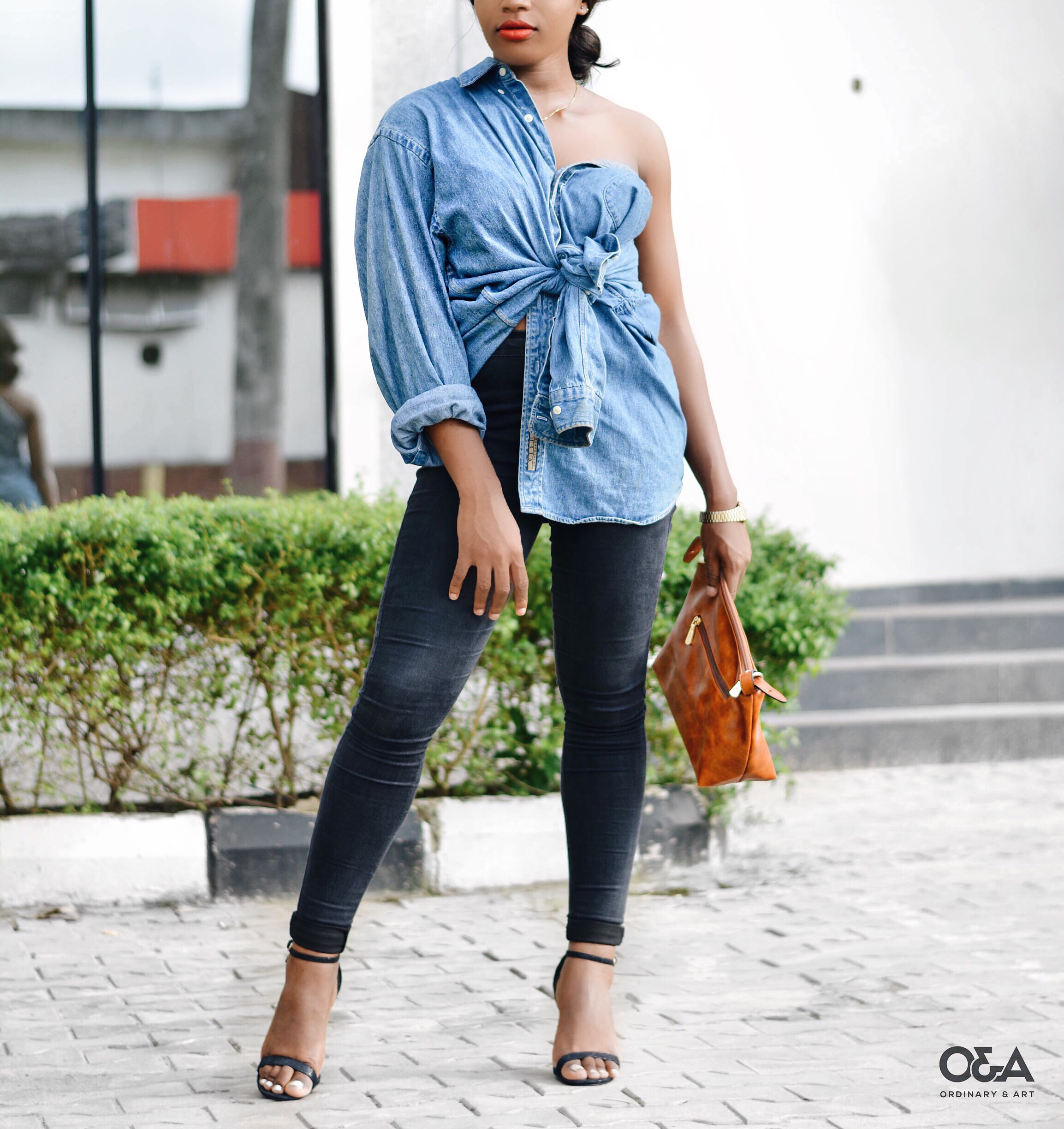 How To | Style An Oversized Denim Shirt